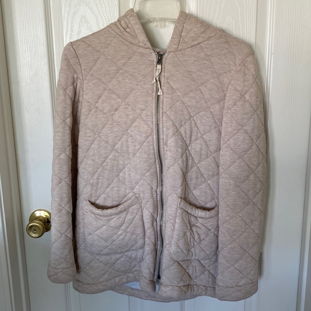 “Anthropologie” Sunday Saturday Gwynn, hooded quilted jacket; size XS - Picture 6 of 15